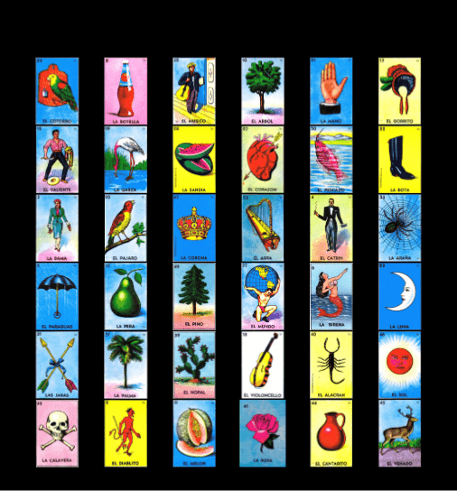 Foundation Loteria Bingo Card