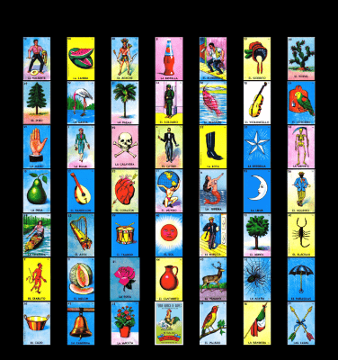 Loteria Bingo Card