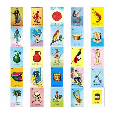 LOTERIA Bingo Card