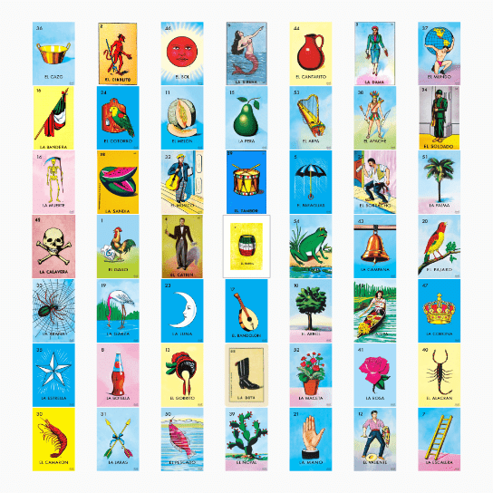 LOTERIA Bingo Card