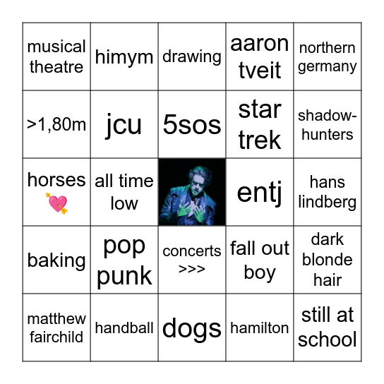 lily's bingo Card