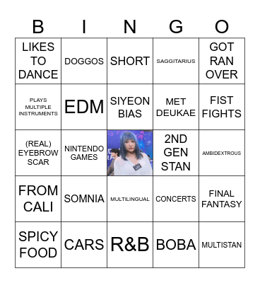 INSOMNYANYA'S Bingo Card