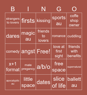 Seungbin Bingo Card