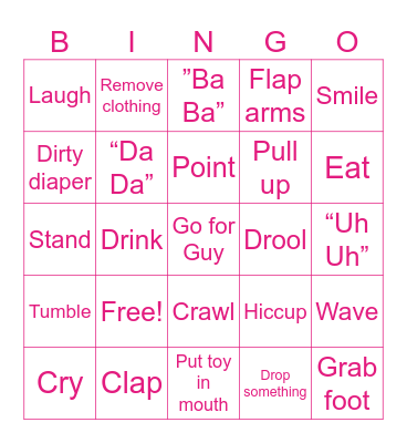 Birthday Girl Bingo! Bingo Card