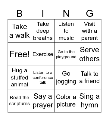 Go For Bingo Card