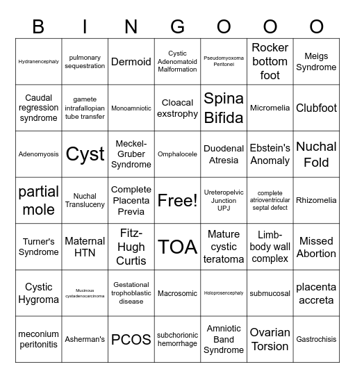 DMSG 415 Final Exam Bingo Card