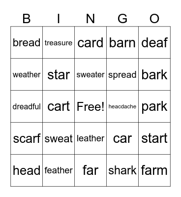 Upper bingo! Bingo Card