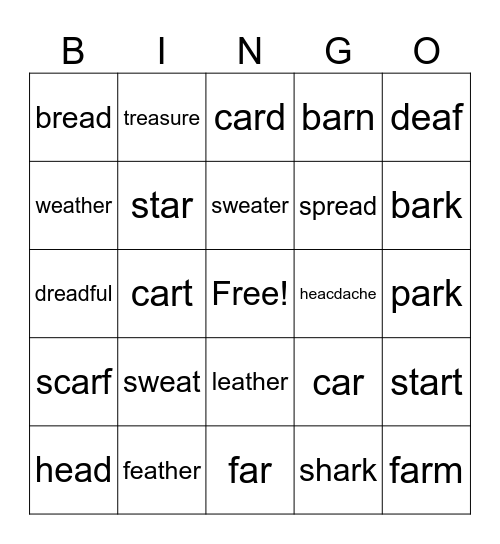 Upper bingo! Bingo Card
