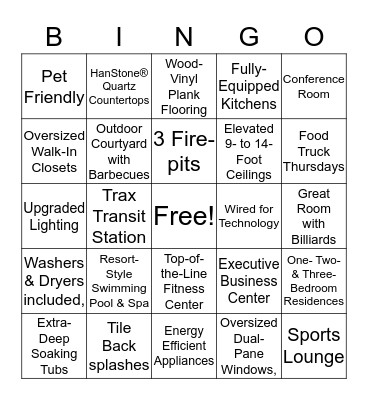 Fairbourne Station Bingo Card