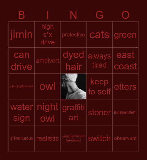 nate’s bingo Card