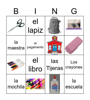 Yo tengo Loteria! Bingo Card
