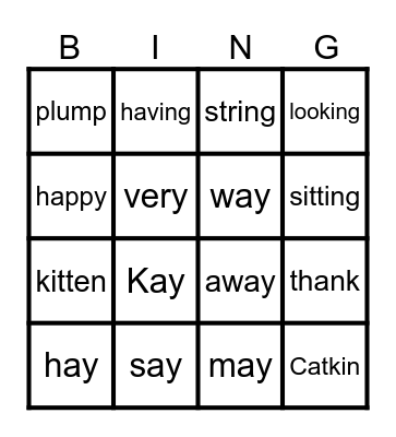 Lost Bingo Card