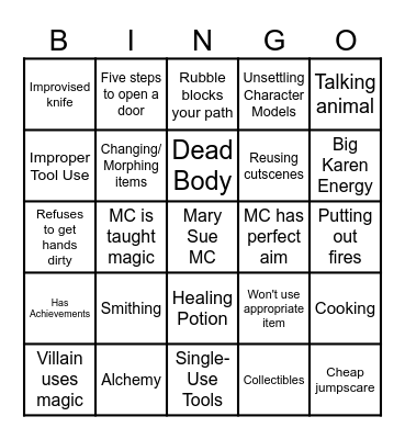 HOG BINGO Card
