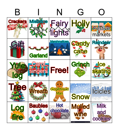 Festive Bingo! Bingo Card