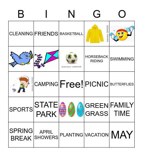 FAMILY BINGO  Bingo Card