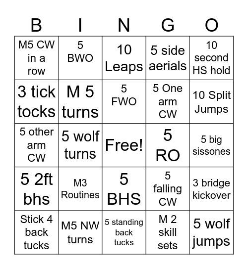 Happy Thanks-flipping :) Bingo Card
