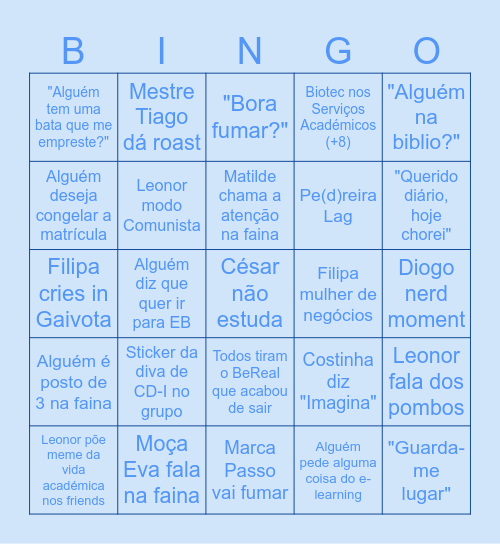 BingohTec Bingo Card