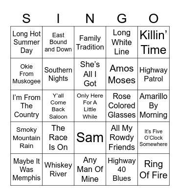 Happy Thanksgiving!! Bingo Card