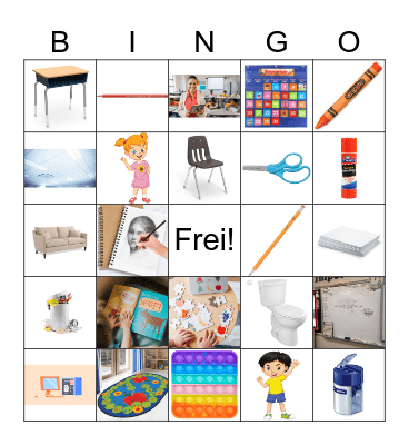 die Schule Bingo Card