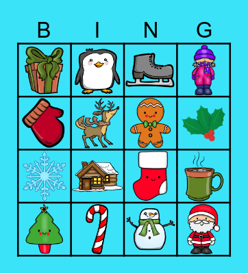 WINTER BINGO Card