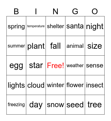 VQ Unit 7-8 bingo Card