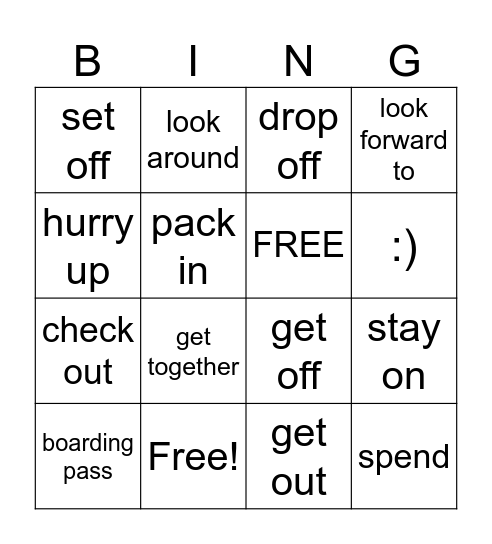 HOLIDAYS @ENGLISHEOI Bingo Card