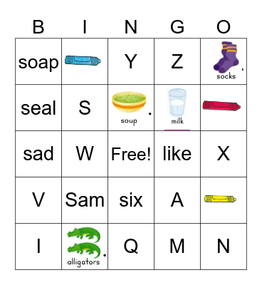 Kids oral w11 Bingo Card