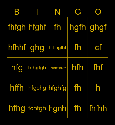 IT2A Black Friday Bingo! Bingo Card
