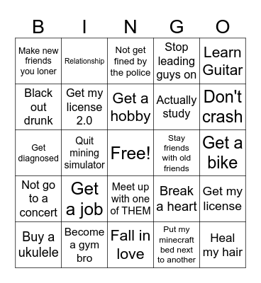 2024 Bingo Card