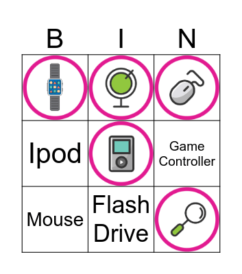 BINGO TECH Bingo Card
