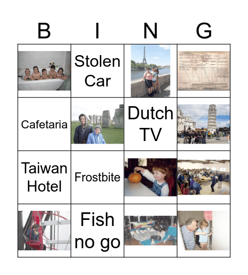 LEVY FAMILY REUNION 2023 Bingo Card