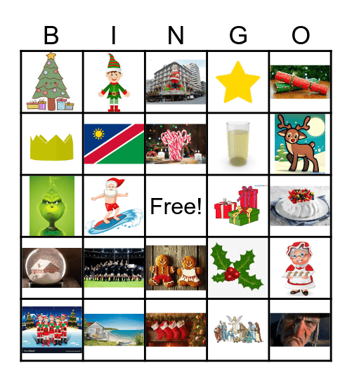 Gastro Bingo Card