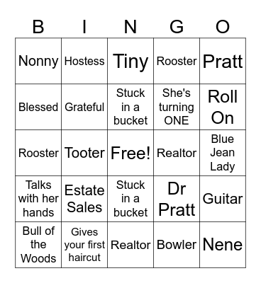 Thanksgiving 2023 Bingo Card