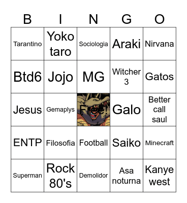 Bingo do matt Bingo Card