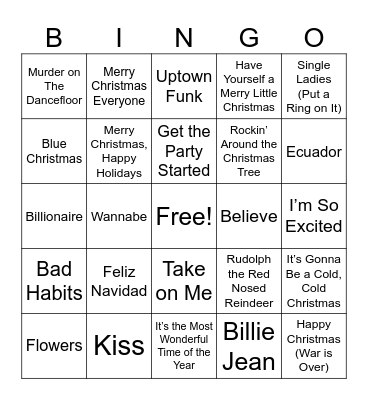 ÅRETS JULEFROKOST I TISVILDE Bingo Card