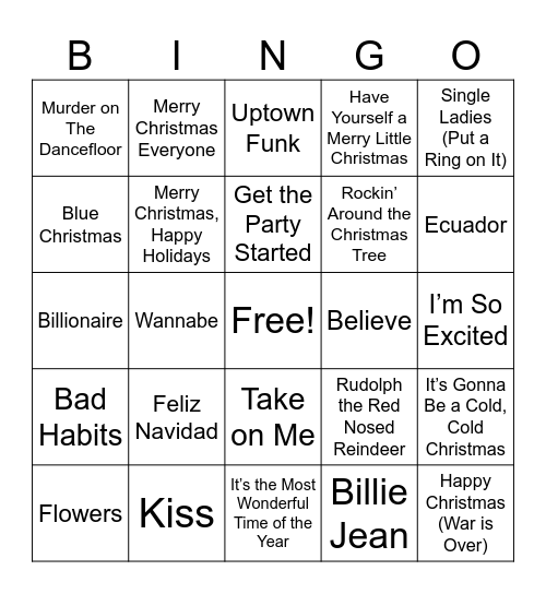 ÅRETS JULEFROKOST I TISVILDE Bingo Card