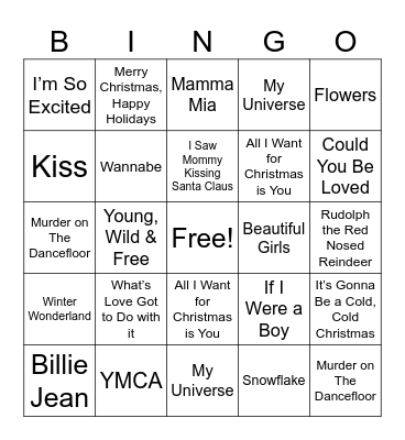 ÅRETS JULEFROKOST I TISVILDE Bingo Card