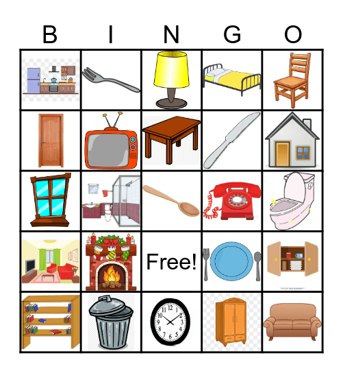 Sa Bhaile Biongó Bingo Card