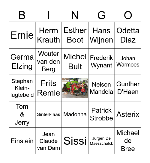 Knappe Koppen Bingo Card