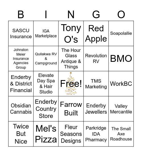 2023 ROUND ONE (1) Bingo Card