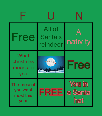 Bingo off! Bingo Card