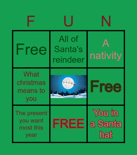 Bingo off! Bingo Card