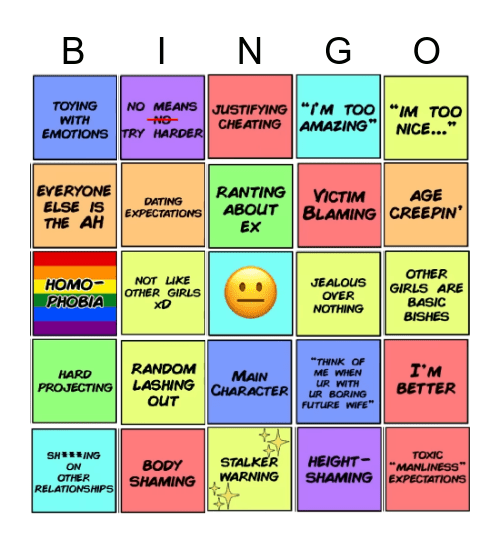 The Click - Girlboss bingo Card