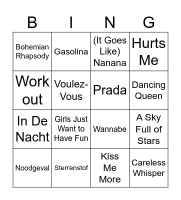 Birthday Bingo! Bingo Card