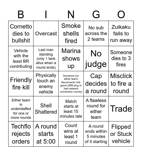 Count Match Bingo Card