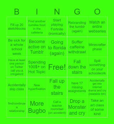 Vinzo 2024 bingo Card