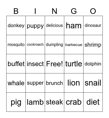 Voc. 2000_p.3 Bingo Card