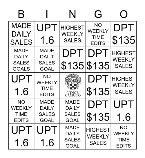 APRIL BINGO CONTEST Bingo Card