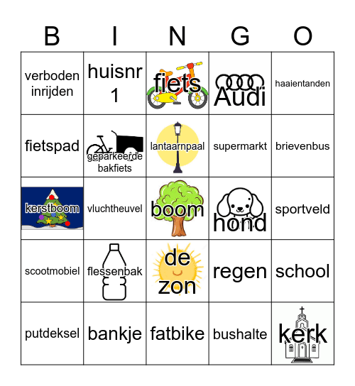 WANDEL BINGO Card