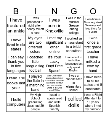 Staff Development Day Spring 2016 Bingo Card